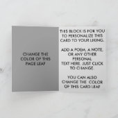 Gemini Astrology Birthday Card Kaart (Binnen)