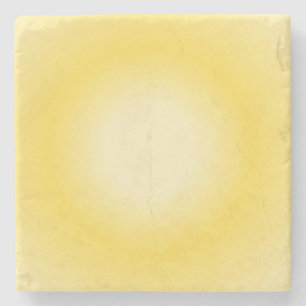 Gemini Aura Gradient, Gemini Zodiac, Gele Aura Stenen Onderzetter