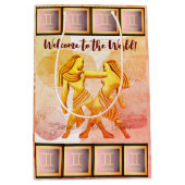 Gemini Baby/The Twins (21 mei - 21 juni) Medium Cadeauzakje (Voorkant)