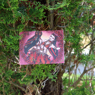 Gemini Bellydancer briefkaarten
