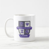 Gemini Birthday Crest™ for June 1-21 Mug (Gauche)