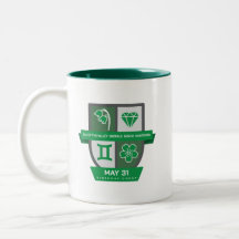 Gemini Birthday Crest™ for May 21-31 Mug