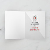 Gemini Birthday for Him May 21 to June 21 Kaart (Binnen)