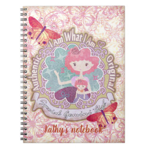 Gemini-borden. Gepersonaliseerd. notitieboek