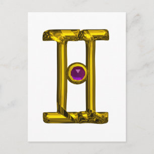 GEMINI BRIEFKAART