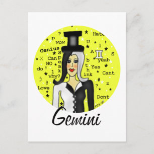 Gemini Briefkaart
