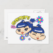 Gemini-Briefkaart Briefkaart (Voorkant / Achterkant)