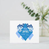 Gemini-Briefkaart Briefkaart (Staand voorkant)