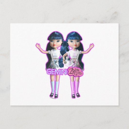 Gemini-Briefkaart Briefkaart (Voorkant)