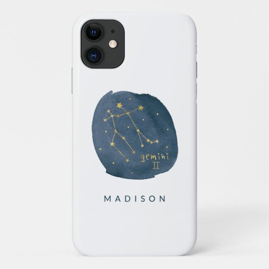 Gemini Case-Mate iPhone Case (Achterkant)