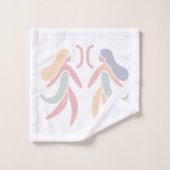 GEMINI, Conception abstraite du signe zodiaque, (Gant de toilette)