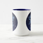 Gemini Constellation and Zodiac Sign with Stars Mok (Midden)