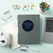 Gemini Constellation and Zodiac Sign with Stars Sticker (iPad Cover)