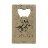 Gemini Constellation Map Hevelius vers 1690 (Dos)