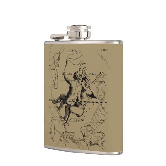 Gemini Constellation Zodiac Hevelius 1690 Heupfles (Links)