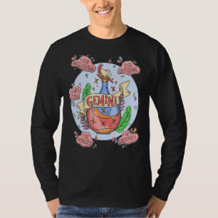Gemini-dosering met ingrediënten Magische astrolog T-shirt