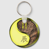 Gemini & Earth Dragon Sleutelhanger (Achterkant)