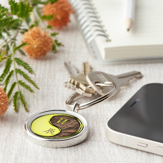 Gemini & Earth Dragon Sleutelhanger (Zijkant)