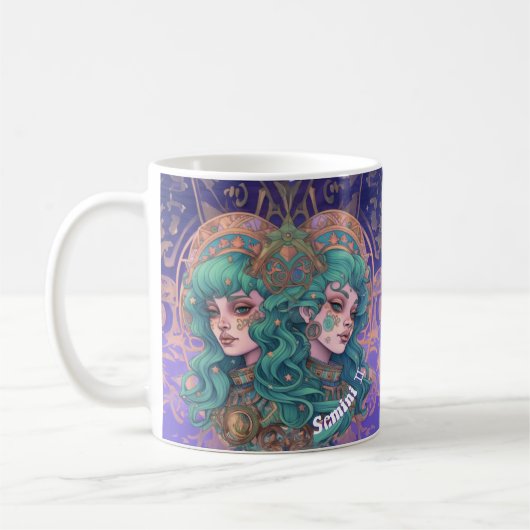 Gemini Energy Zodiac Mug (Gauche)