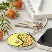 Gemini & Fire Tiger Sleutelhanger (Voorkant Rechts)