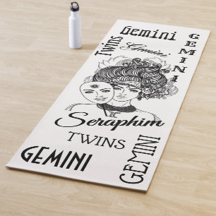 Gemini gemaskeerde Lady Zodiac Yogamat