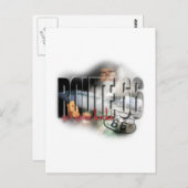 Gemini Giant - Route 66 Briefkaart (Voorkant / Achterkant)