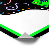 Gemini Hand Drawn Art Horoscope Sign Poster (Hoek)