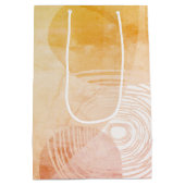 Gemini - Happy Birthday Medium Gift Bag Cadeauzakje (Achterkant)