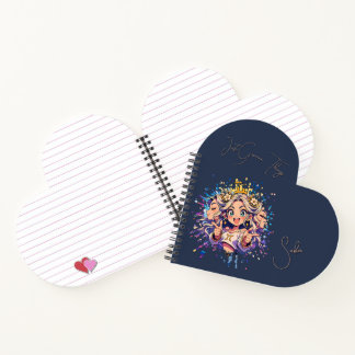 Gemini Heart Sweet 16 Custom Journal Notitieboek