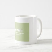 GEMINI KOFFIEMOK (Voorkant rechts)