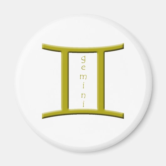 Gemini Magnet Magneet (Voorkant)