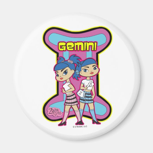 Gemini Magnet Magneet (Voorkant)