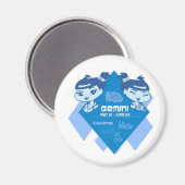 Gemini Magnet Magneet (Voorkant / Achterkant)