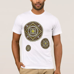 Gemini Mandala Heren Licht Shirt