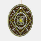 Gemini Mandala Ornament (Rechts)