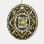 Gemini Mandala Ornament (Links)