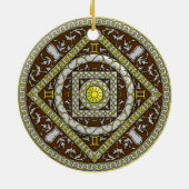 Gemini Mandala Ornament (Achterkant)
