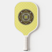 Gemini Mandala Pickleball Paddle (Achterkant)