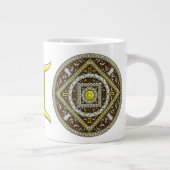 Gemini Mandala Spécialité Mug (Droite)