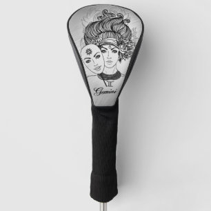 Gemini Mask Lady Zodiac Golfheadcover