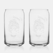 Gemini Masqué Lady Zodiac Verre (Verso)