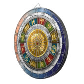 Gemini (May 21-June 20) Zodiac Signs. Dartbord (Voorkant Rechts)