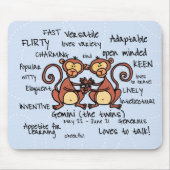 gemini mousepad muismat (Voorkant)