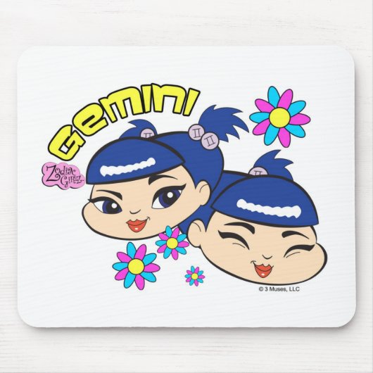 Gemini Mousepad Muismat (Voorkant)