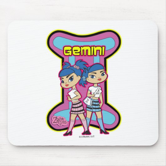 Gemini Mousepad Muismat (Voorkant)