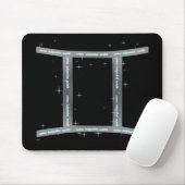 Gemini Mousepad Muismat (Met muis)