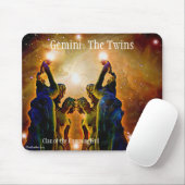 Gemini mousepad muismat (Met muis)