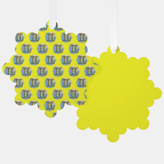 Gemini Ornament Kaart (Voorkant / Achterkant)