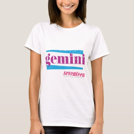 Gemini Paars T-shirt (Voorkant)