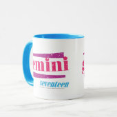 Gemini Pink Mok (Voorkant links)